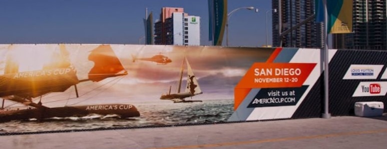 LOUIS VUITTON SAN DIEGO AMERICA'S CUP, Advertising Posters