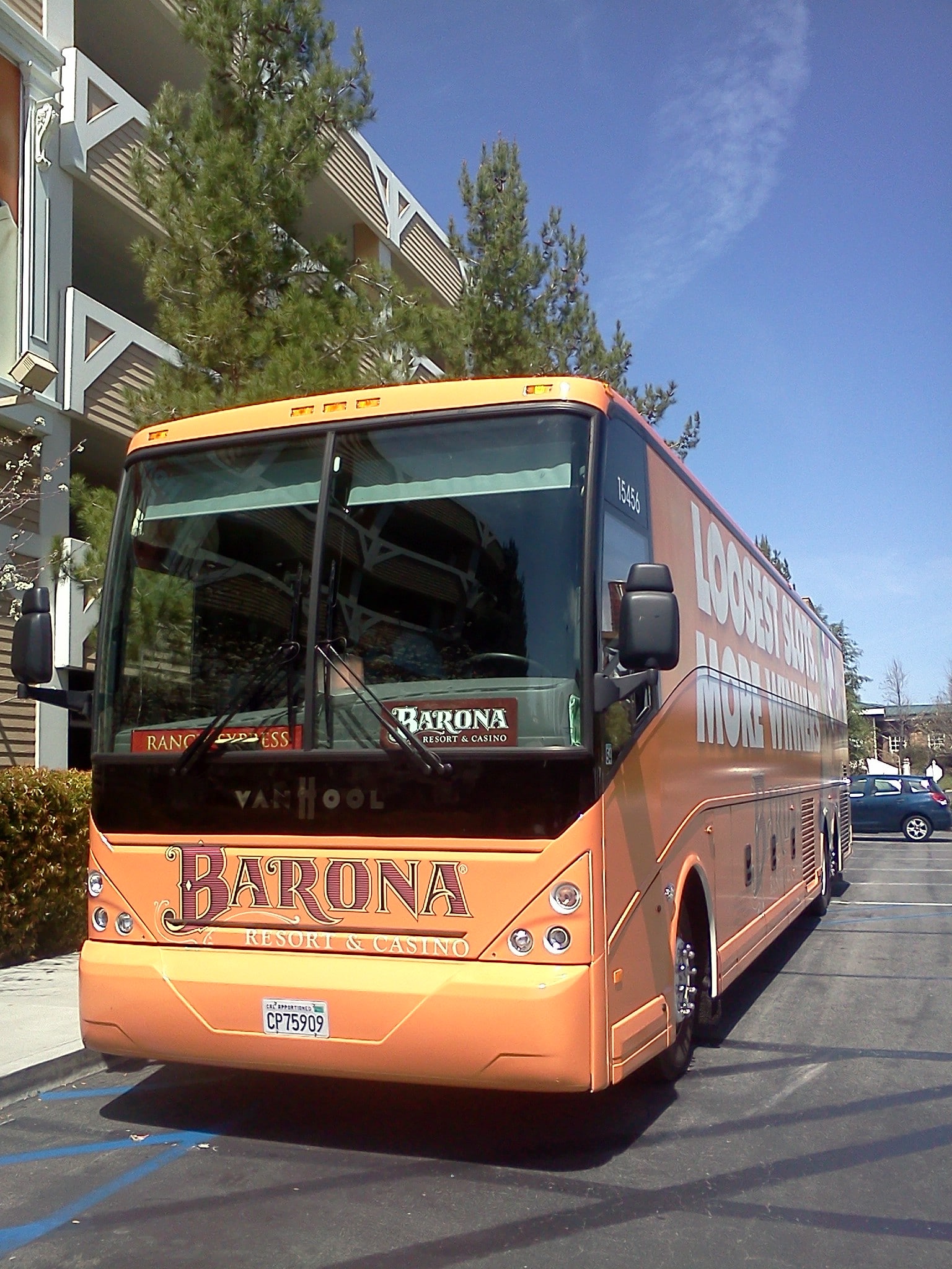 barona casino bus stops